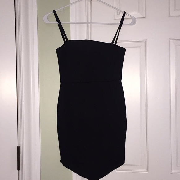 Slack straight across neckline bodyconn dress - Picture 1 of 2